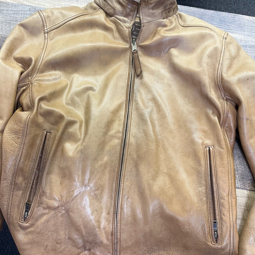 Marc New York Tan Bomber Jacket